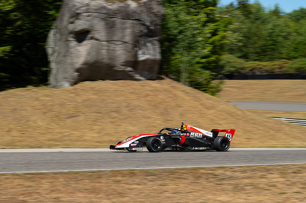 Callum Baxter Impresses on Formula 3 Debut on Labour Day